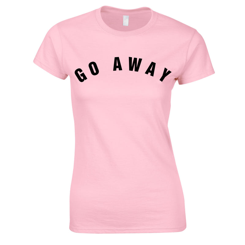 Go Away Women's Top In Pink