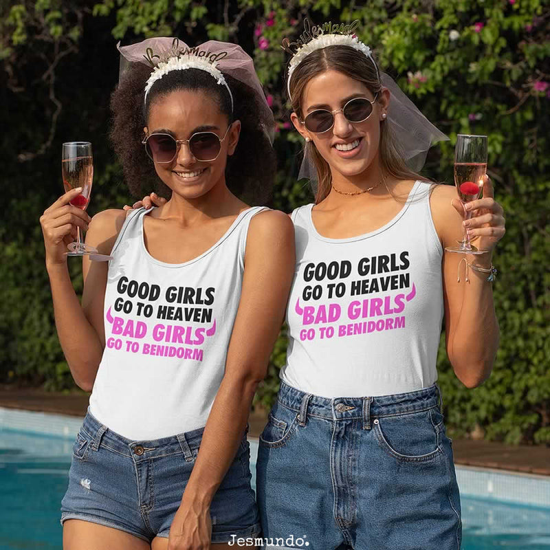 Good Girls Go To Heaven Bad Girls Go To Holiday T-Shirt
