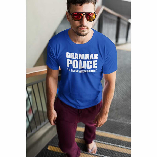 Grammar Police To Correct And Serve Tee