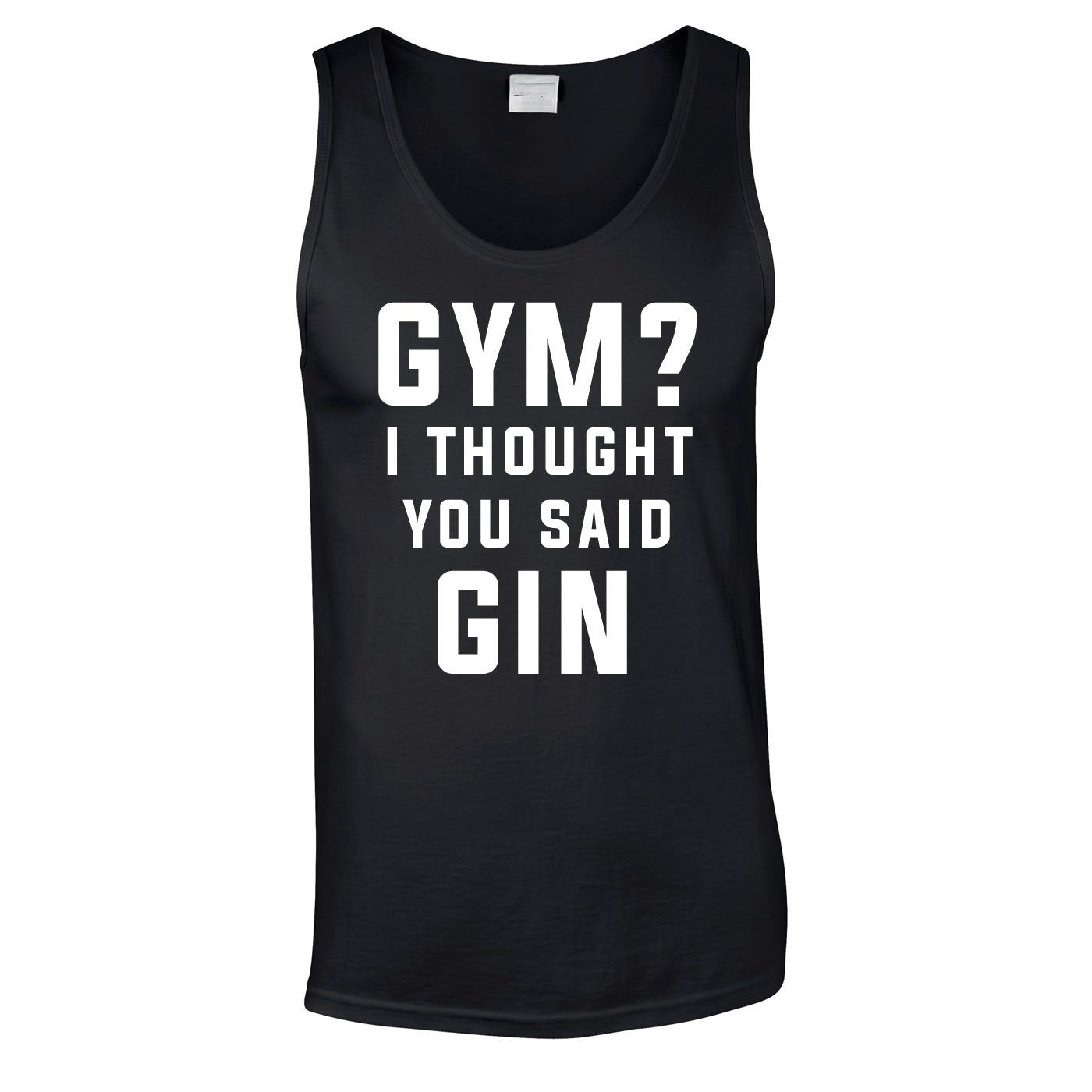 Targa In Metallo Grindstore Con Frasetta "Palestra? Credevo Avessi Detto Gin" – 30.5x40.7 Cm