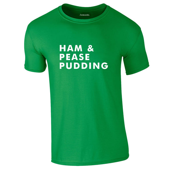 Ham And Pease Pudding Tee In Green