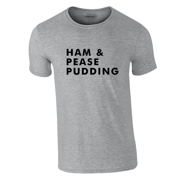 Ham And Pease Pudding Tee In Grey