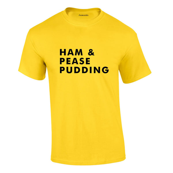 Ham And Pease Pudding Tee In Yellow