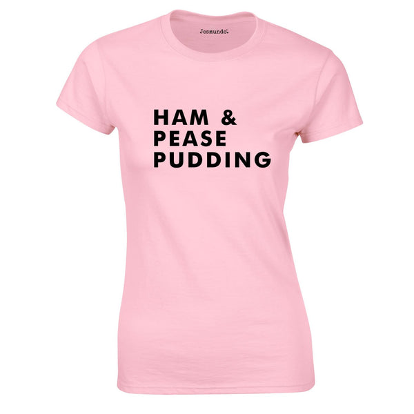 Ham And Pease Pudding Top In Pink