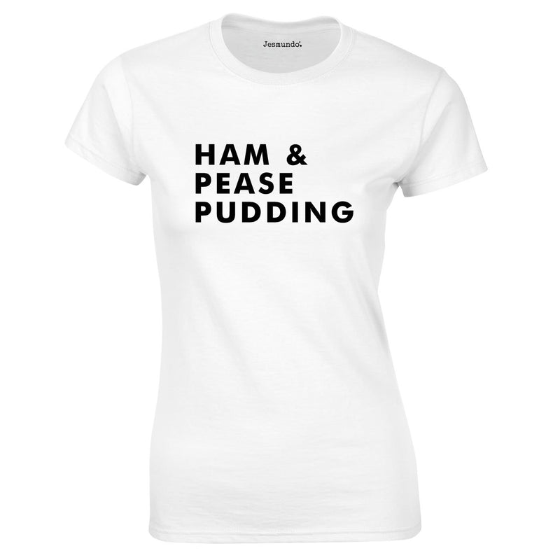 Ham And Pease Pudding Top In White