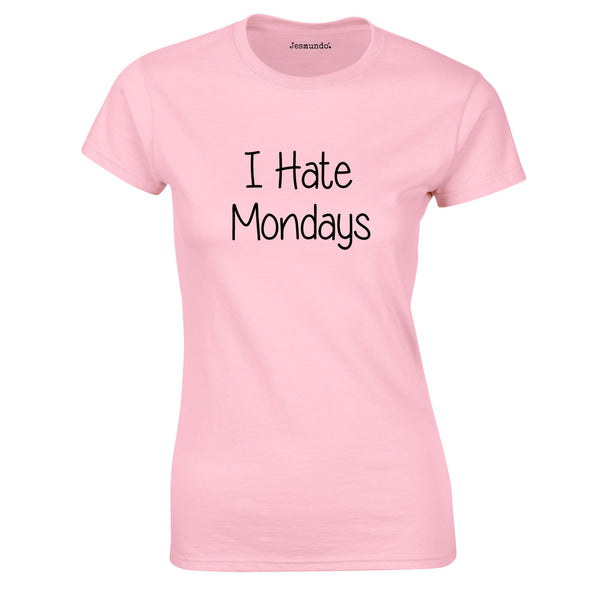 I Hate Mondays Women's Top In Pink