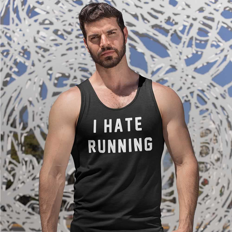 I Hate Running Vest For Men