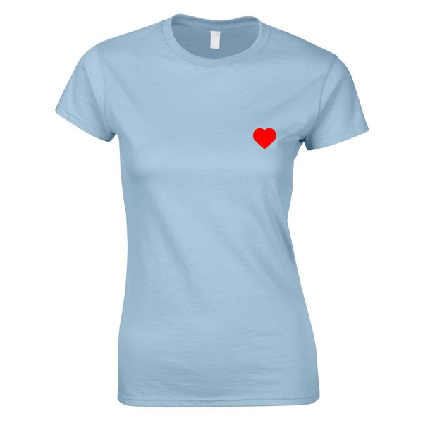 Heart Small Graphic Logo Top In Sky