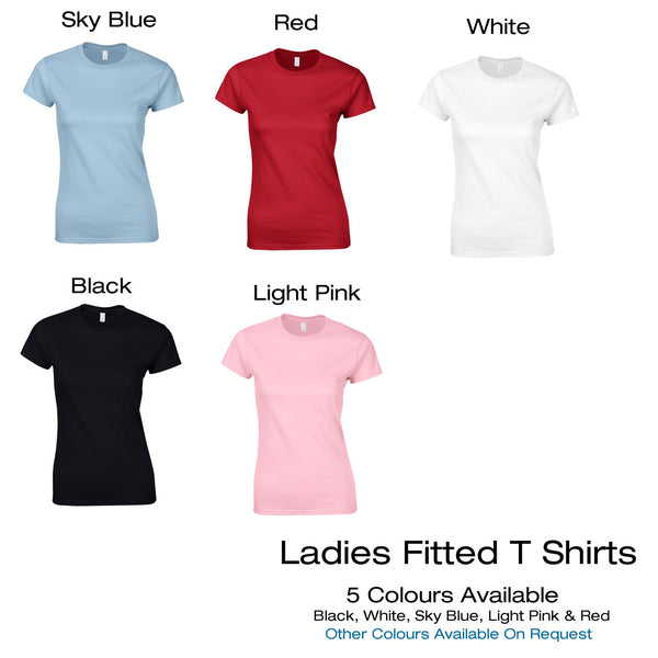 Different Colours Of Women's T Shirts Available