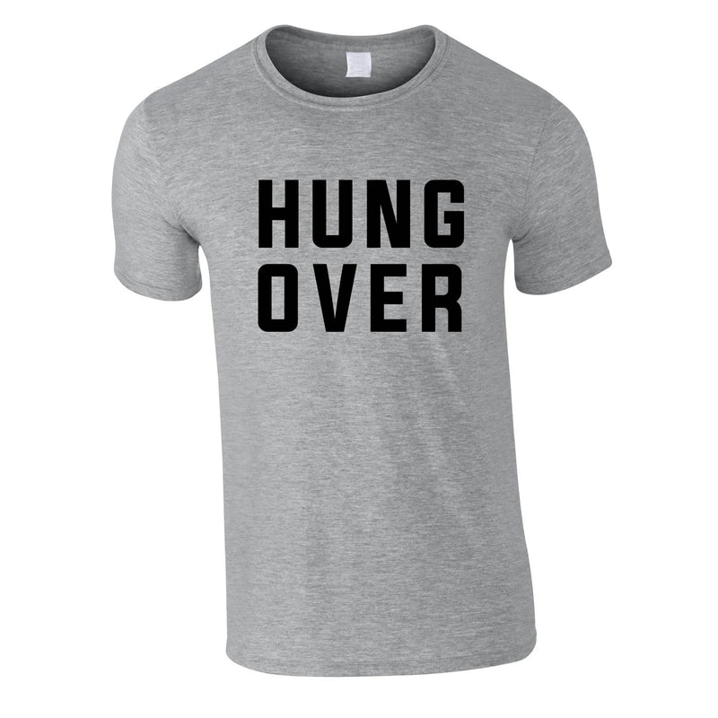 Hung Over Tee In Grey
