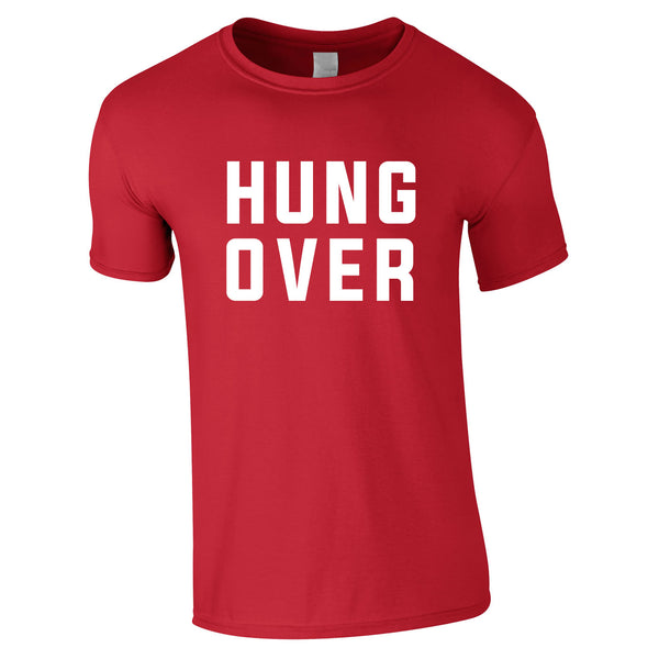 Hung Over Tee In Red