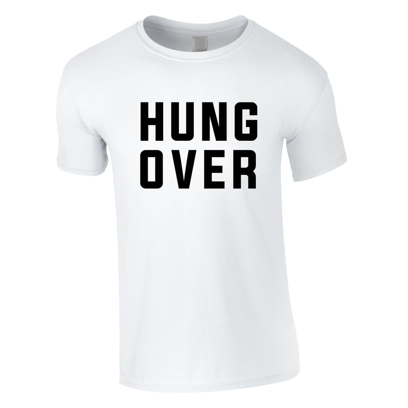 Hung Over Tee In White