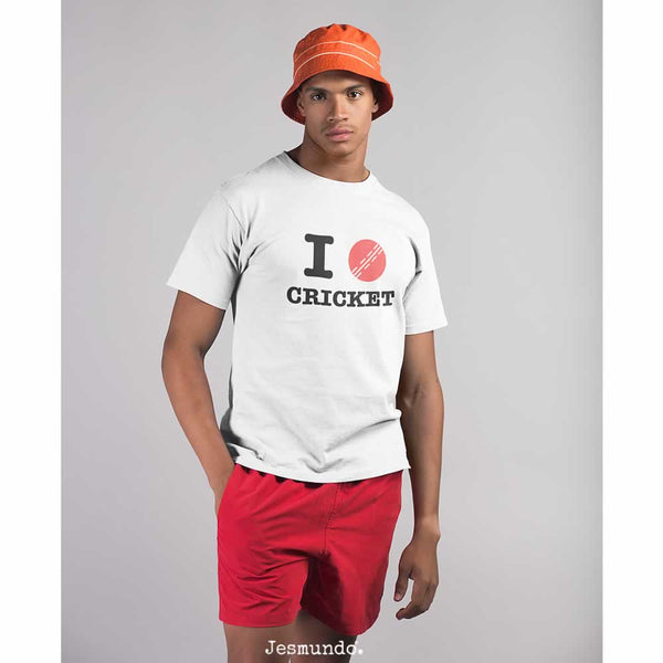 I Love Cricket T-Shirt