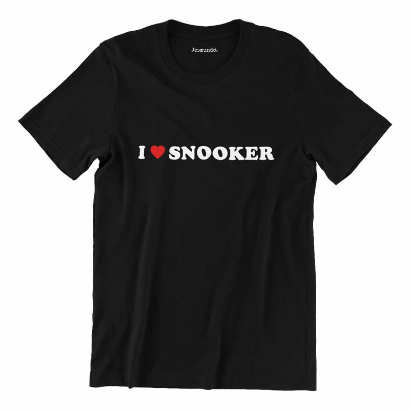 I Love Snooker T-Shirt