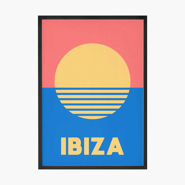 Ibiza Travel Poster Print