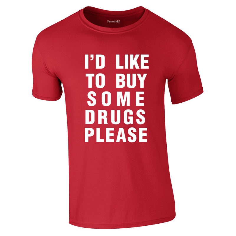 SALE - Id Like To Buy Tee Red