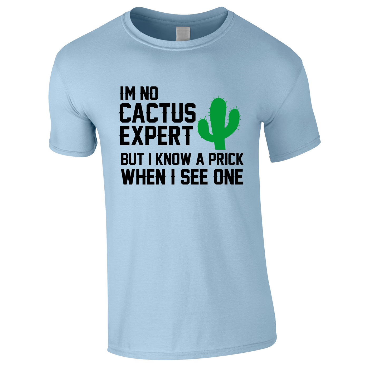 I'm Not Cactus Expert Tee In Sky