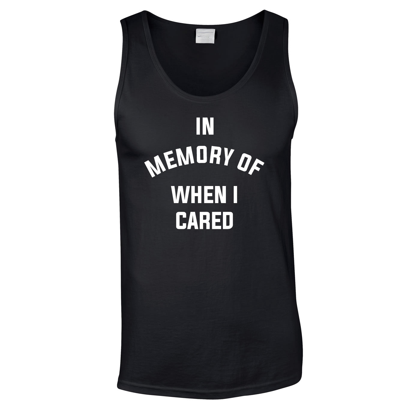 In Memory Of When I Cared Vest In Black