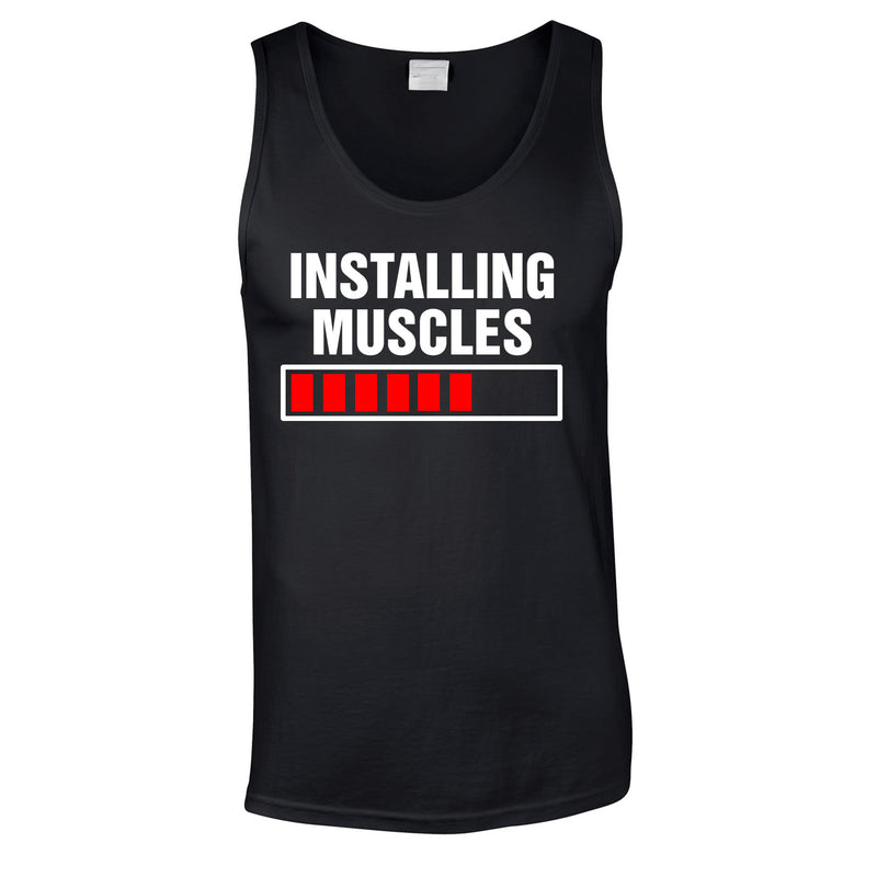 Installing Muscles Vest In Black