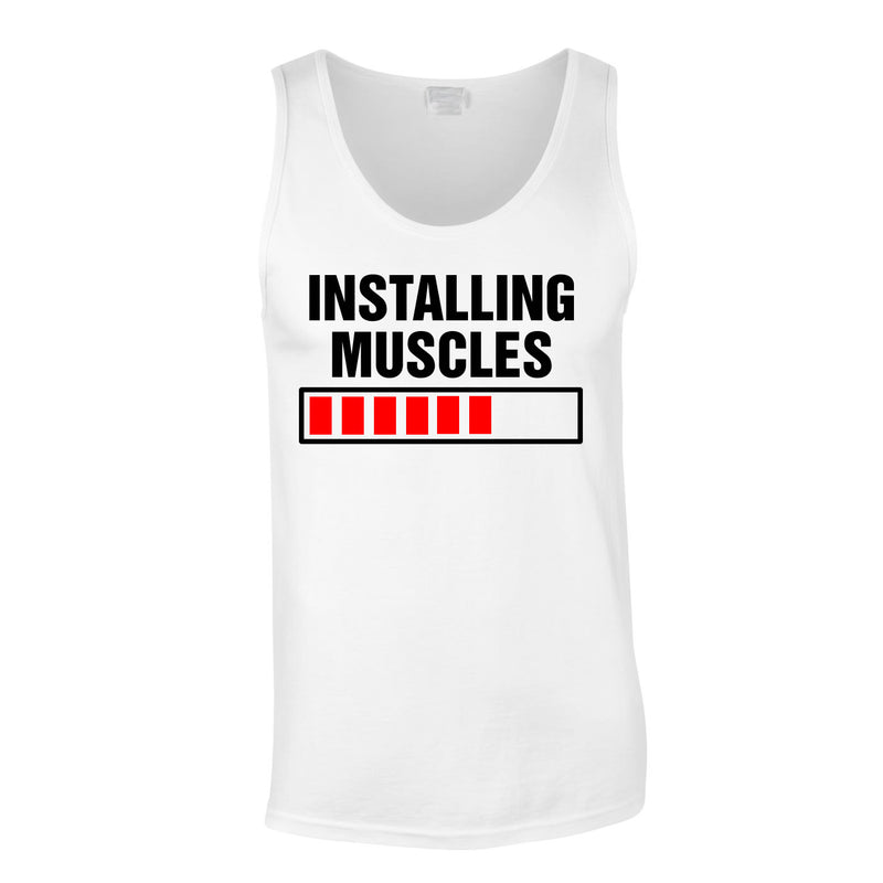 Installing Muscles Vest In White