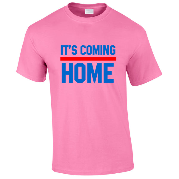 It's Coming Home Tee In Pink
