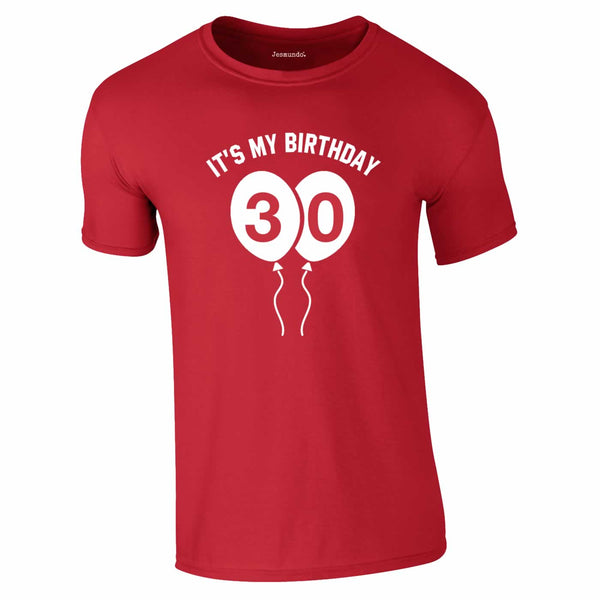 30th Birthday Balloons T-Shirt