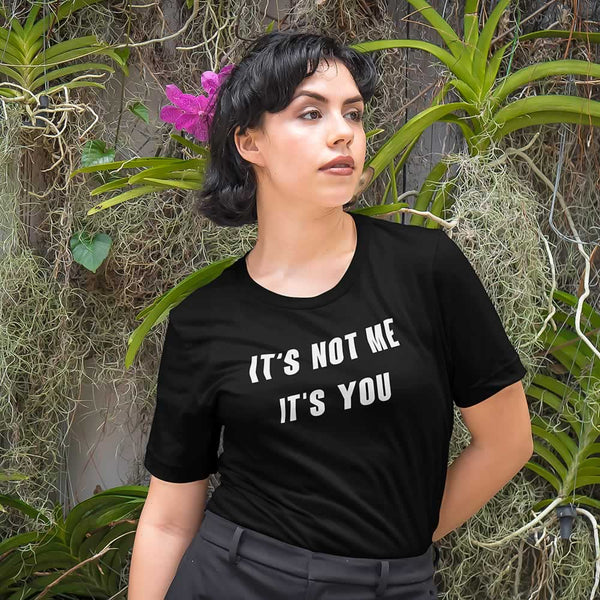 It's Not Me It's You Womens Top