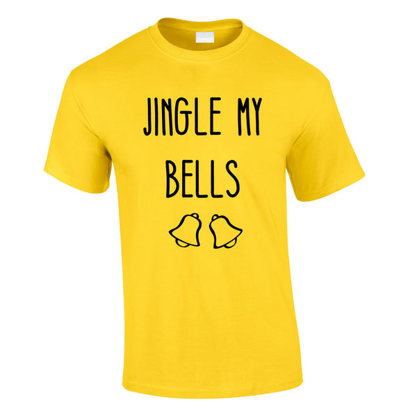 Jingle My Bells Tee In Yellow