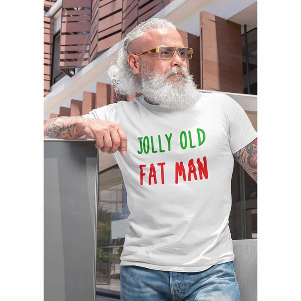 Jolly Old Fat Man Men's T-Shirt