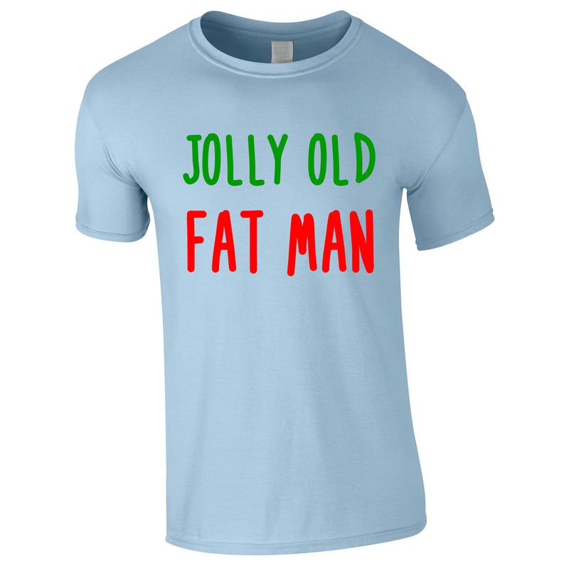Jolly Old Fat Man Tee In Sky