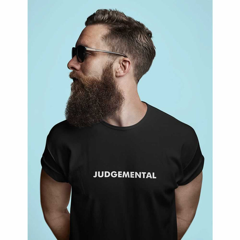 Judgemental Slogan T-Shirt
