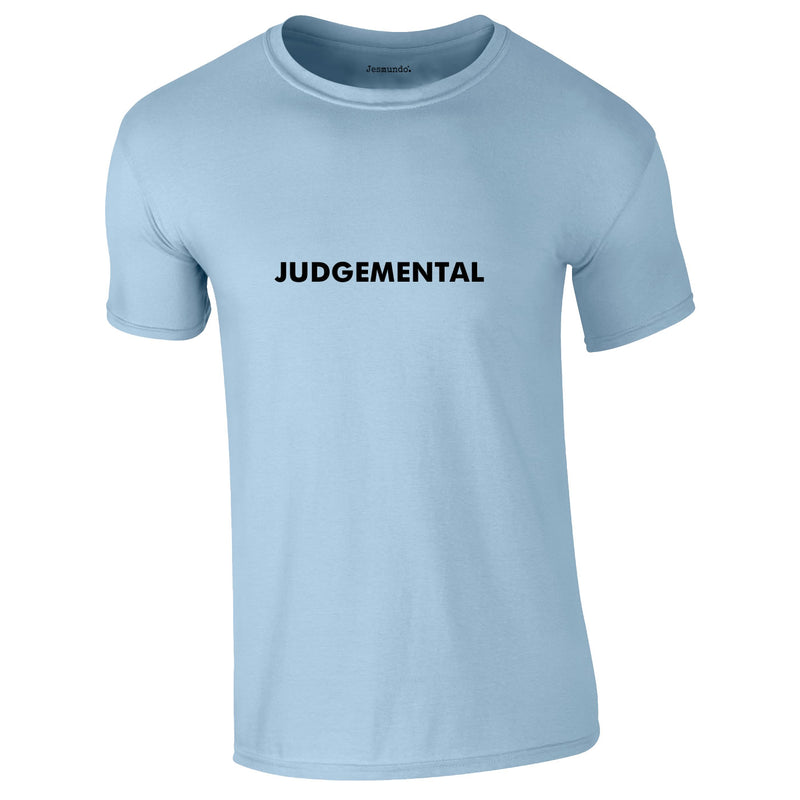 Judgemental Tee In Sky