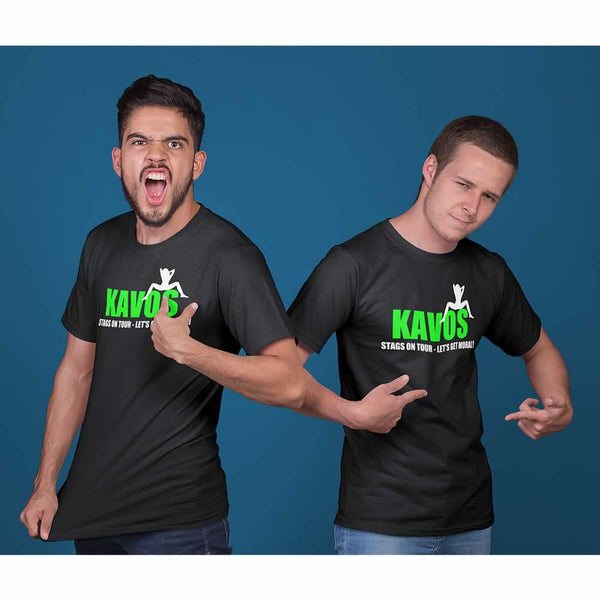 Kavos Lads Holiday Custom T Shirts