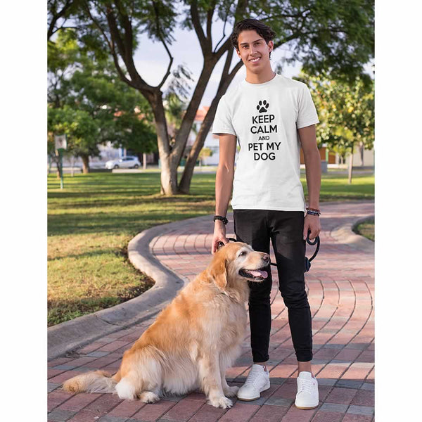 Keep Calm And Pet My Dog T-Shirt