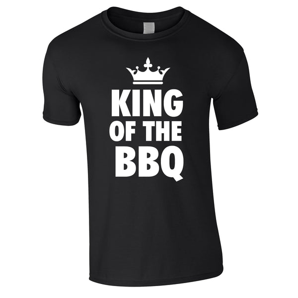 King Of The BBQ Tee In Black