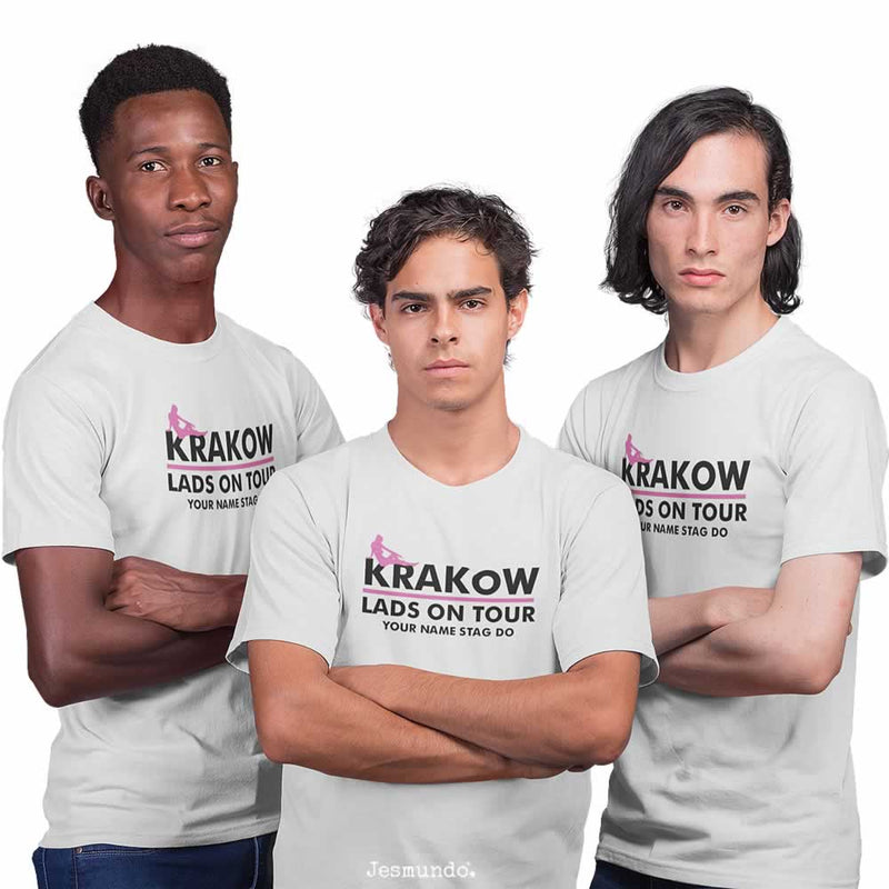 Krakow Lads Holiday T Shirts Custom Printed