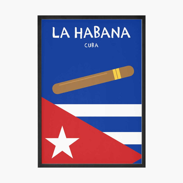 La Habana Cuba Poster Print