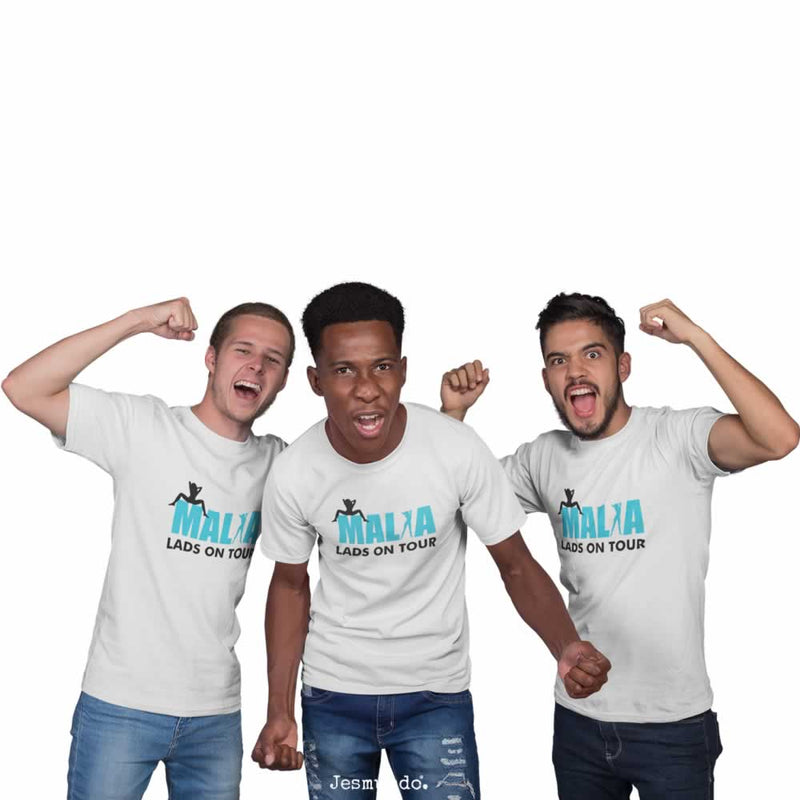 Custom Printed Malia Lads Holiday T Shirts