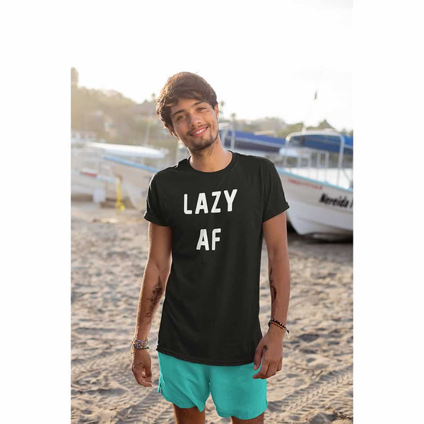 Lazy AF Mens Slogan Tee