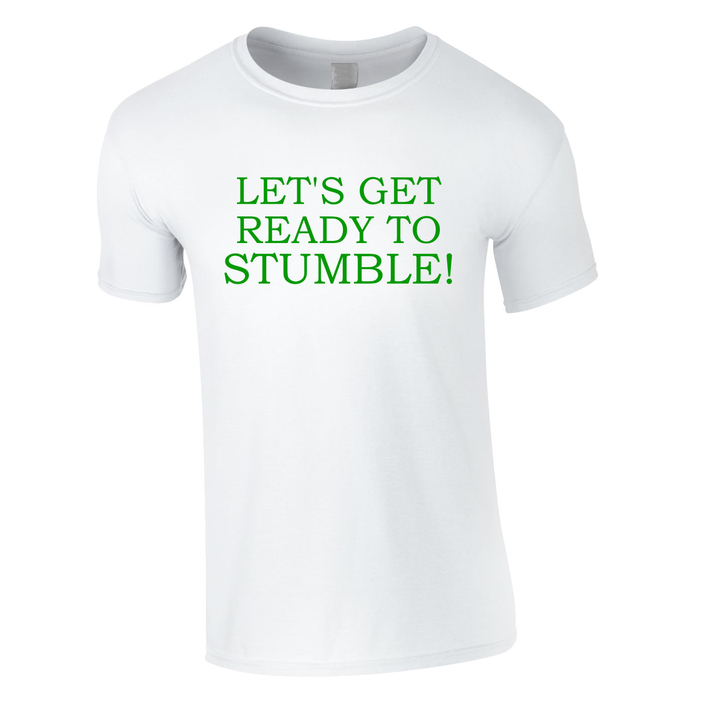 Let's Get Ready To Stumble Tee In White