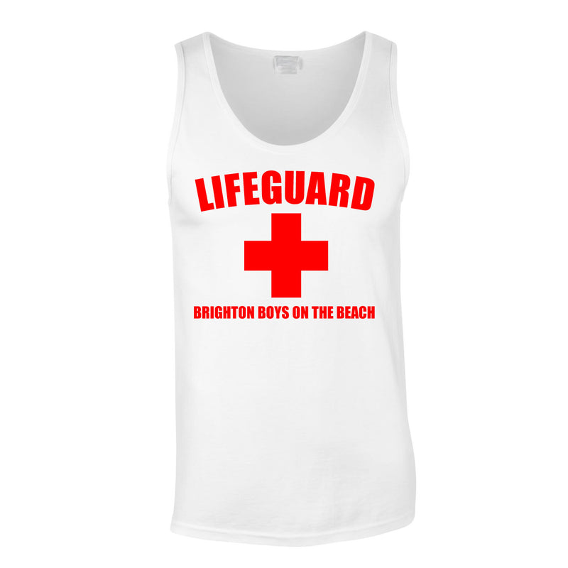 Lifeguard Vest Top Custom Printed