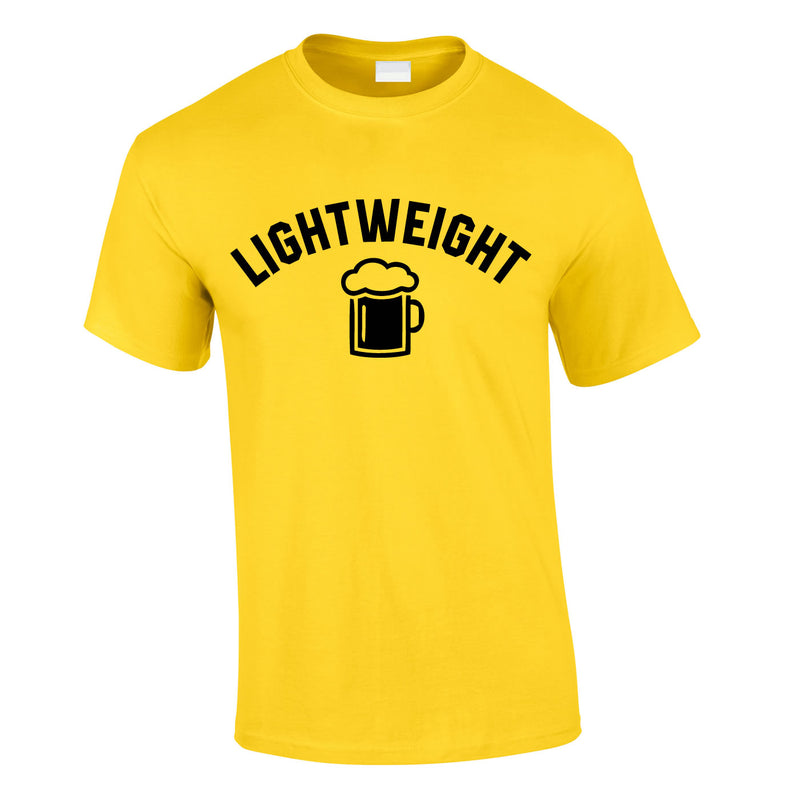 Lightweight Tee In Yellow