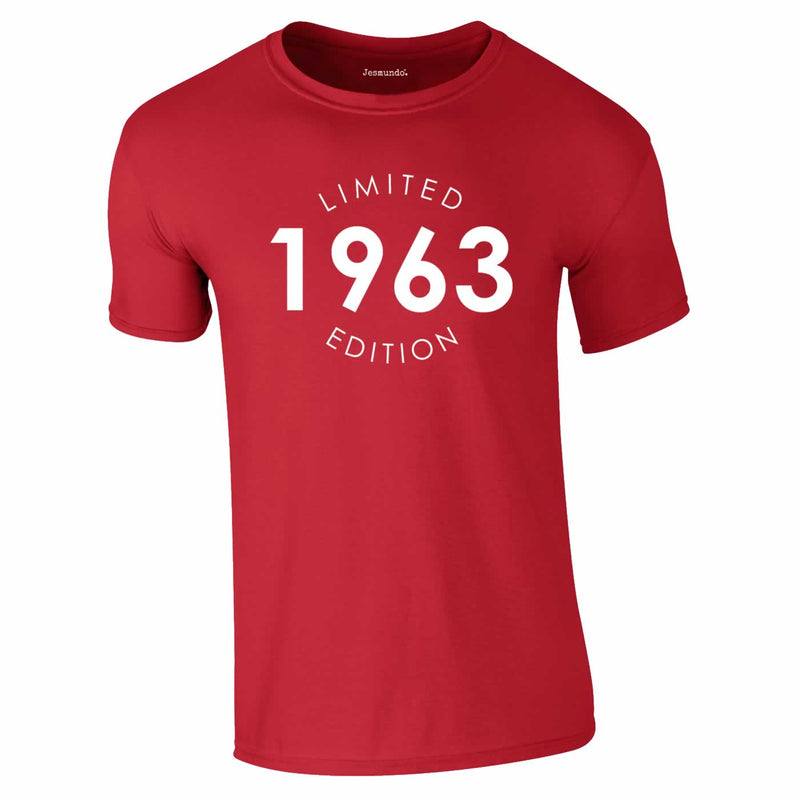 Limited Edition 1963 Tee In Red