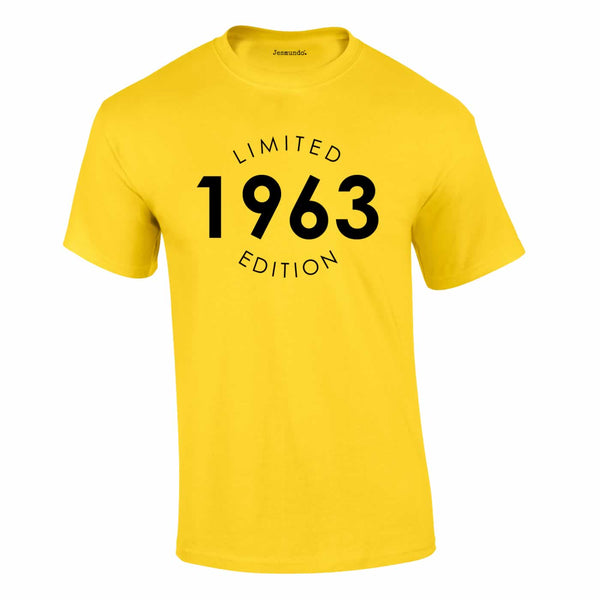 Limited Edition 1963 Tee In Yellow