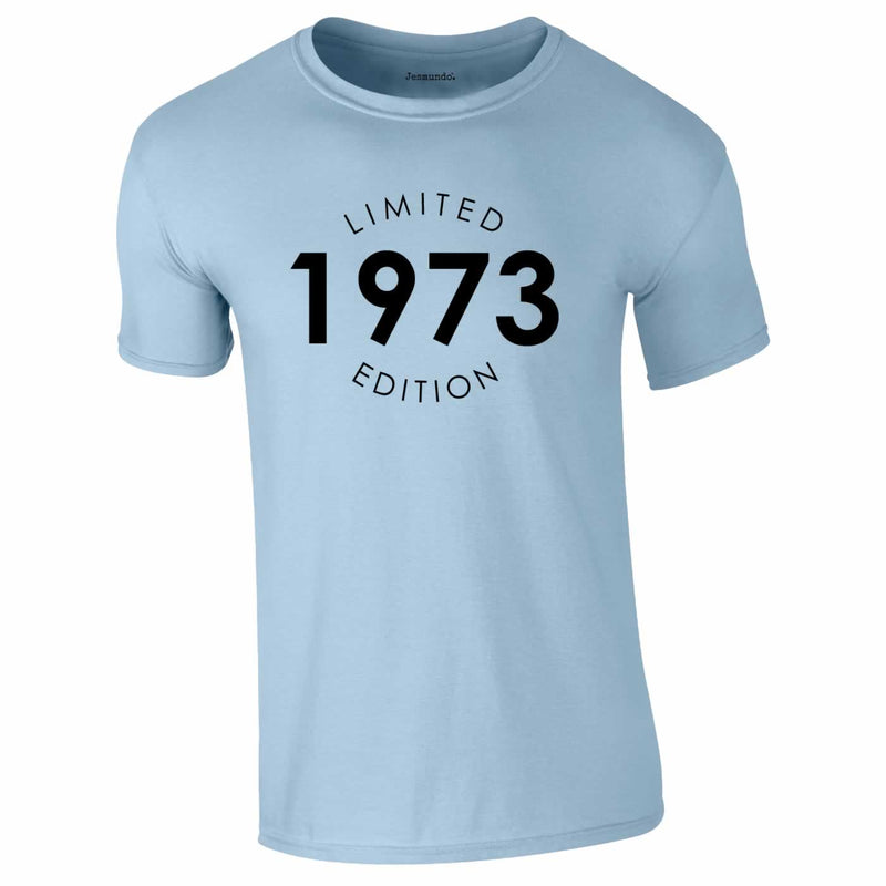 Limited Edition 1973 Tee In Sky Blue