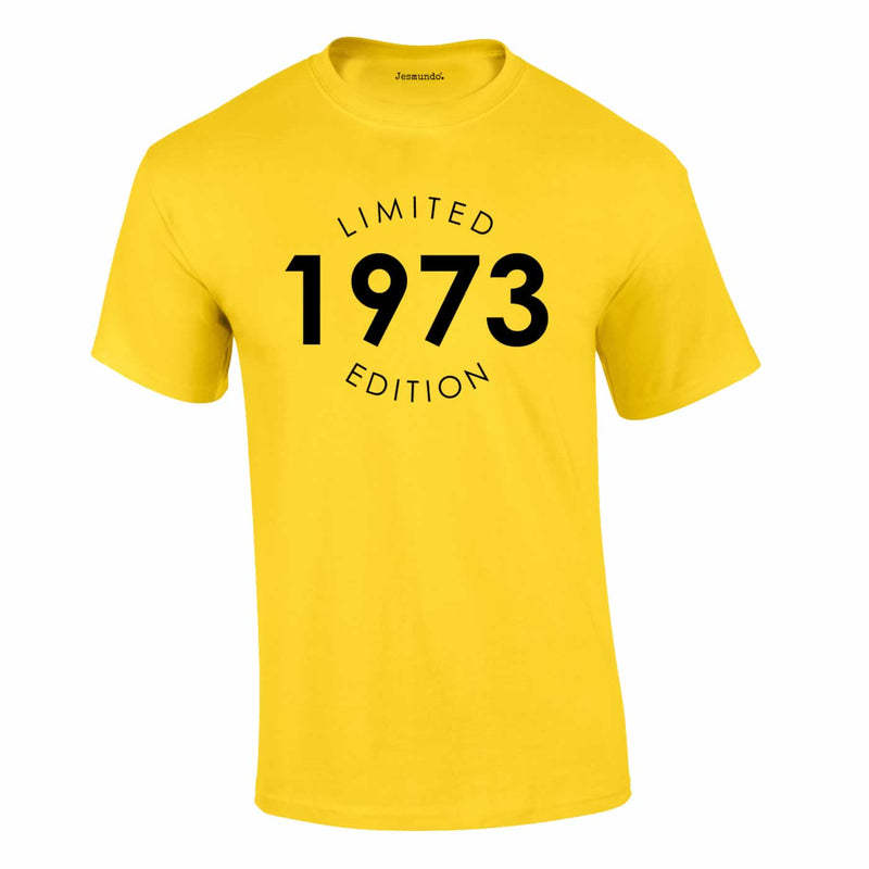 Limited Edition 1973 Tee In Yellow