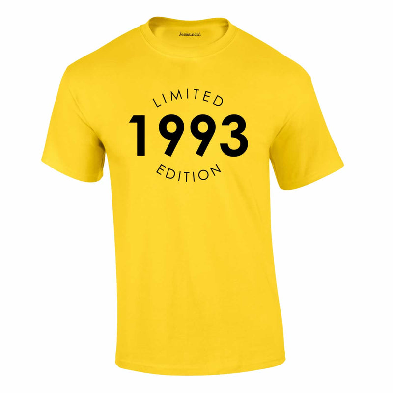 Limited Edition 1993 Tee In Yellow