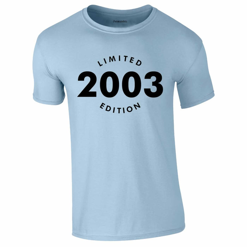 Personalised Limited Edition Birthday T-Shirt