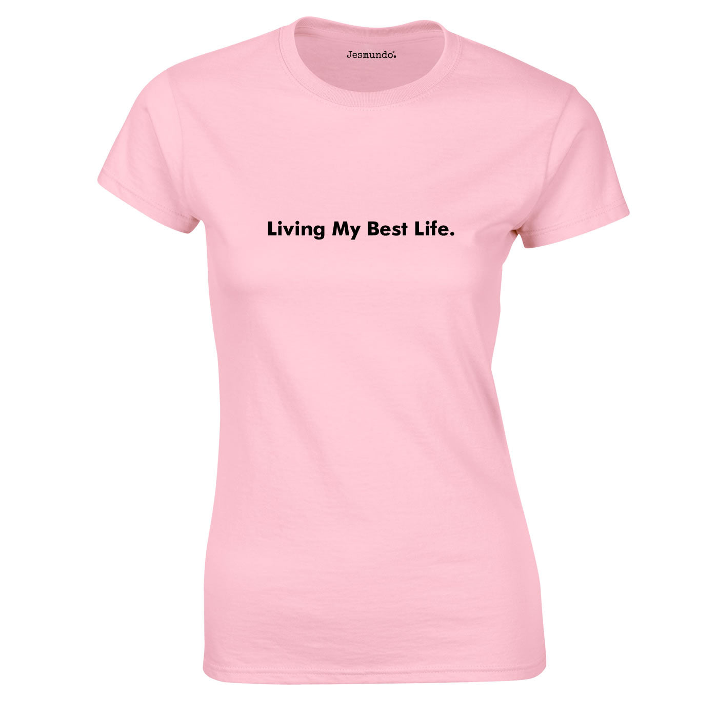 Living My Best Life Ladies Top In Pink