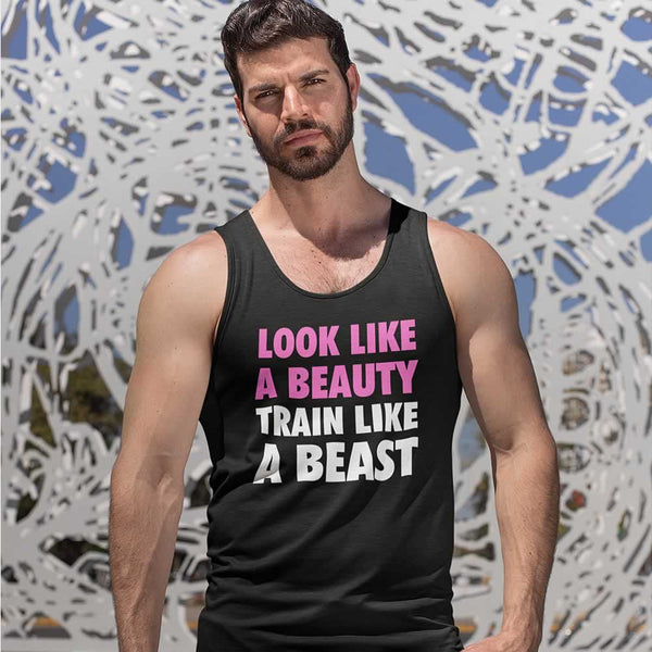 Look Like A Beauty Train Like A Beast Vest For Men